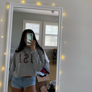 brandy USA cropped sweatshirt